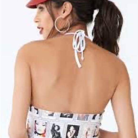 Selena cropped Halter top - Picture 4 of 4